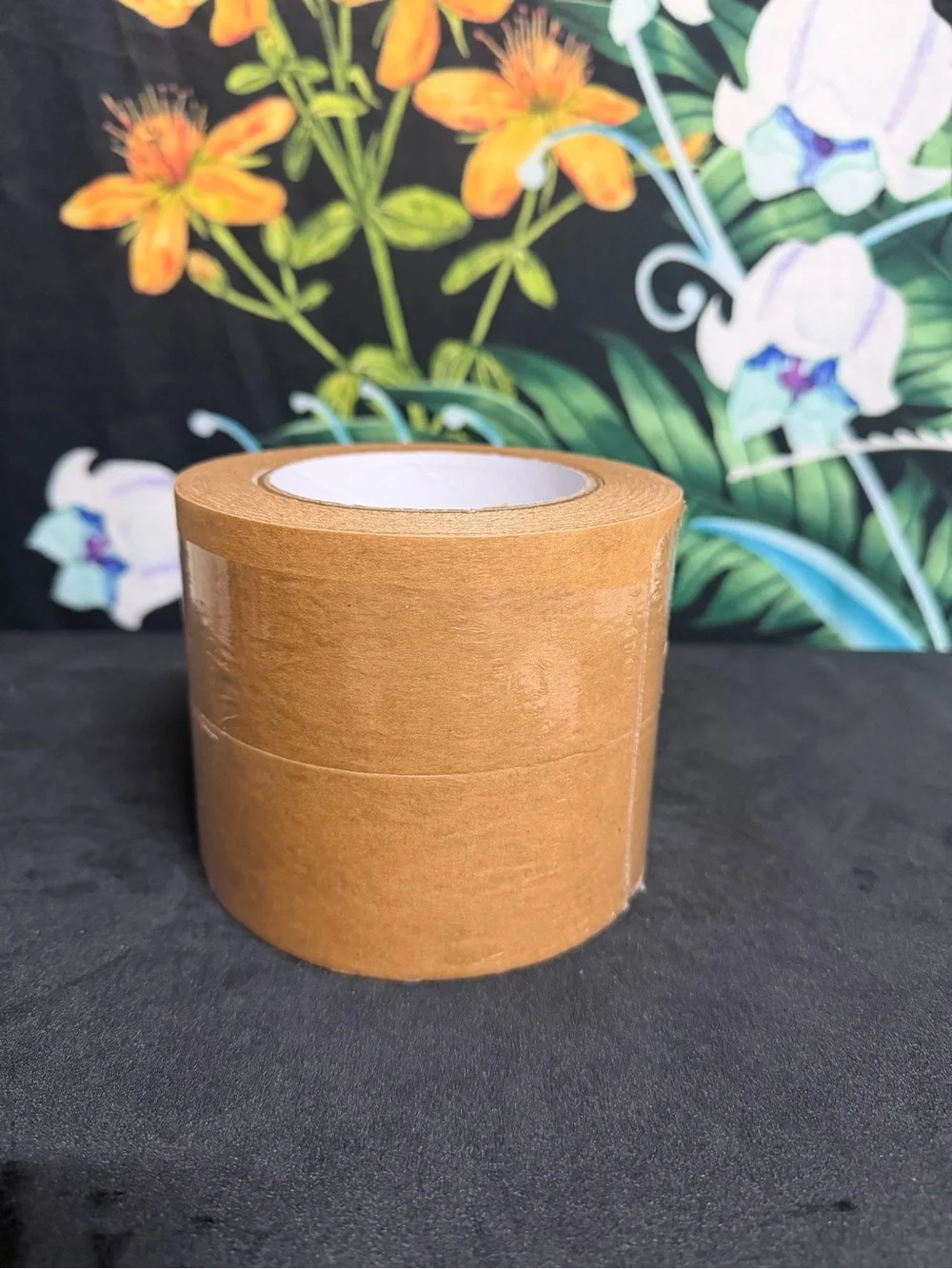 Kraft Packaging Tape Roll - Durable Adhesive Tape 2 rolls